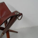 Vintage foldable country stool