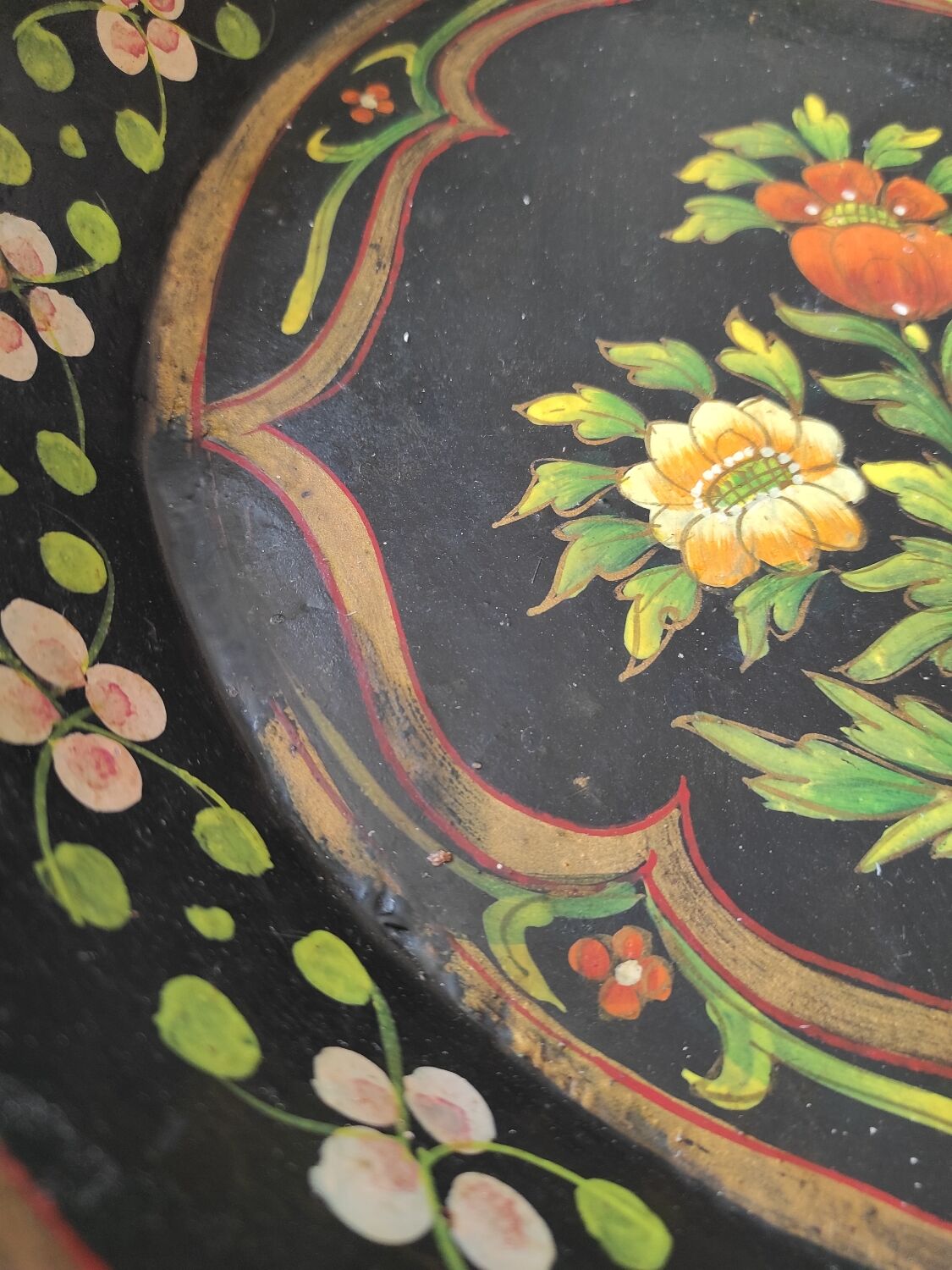 Napoleon III wooden tray