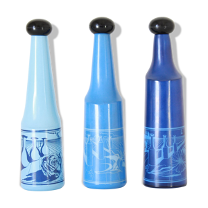 bouteilles d’alcool vintage des années 1970 conçue par Salvador Dali pour Rosso Antico Ltd