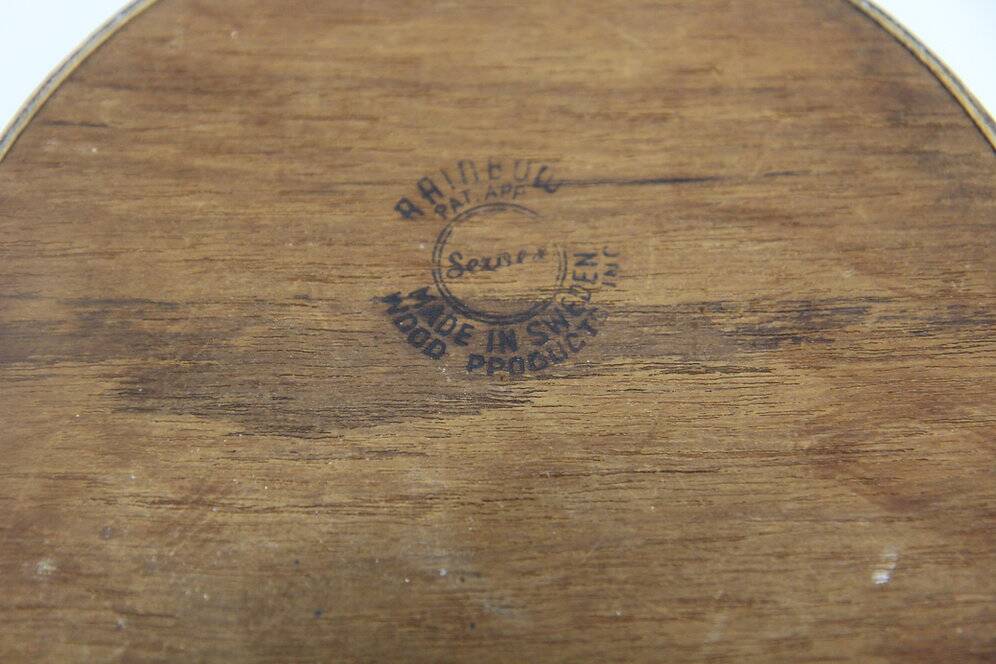 Teak wastepaper basket, Martin Åberg for Servex, Sweden, 1960