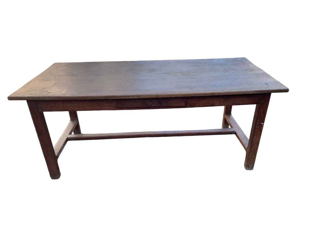 19th century oak farm table