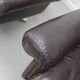 Pair of Vintage De Sede DS-31 Swivel Armchairs in Brown Leather