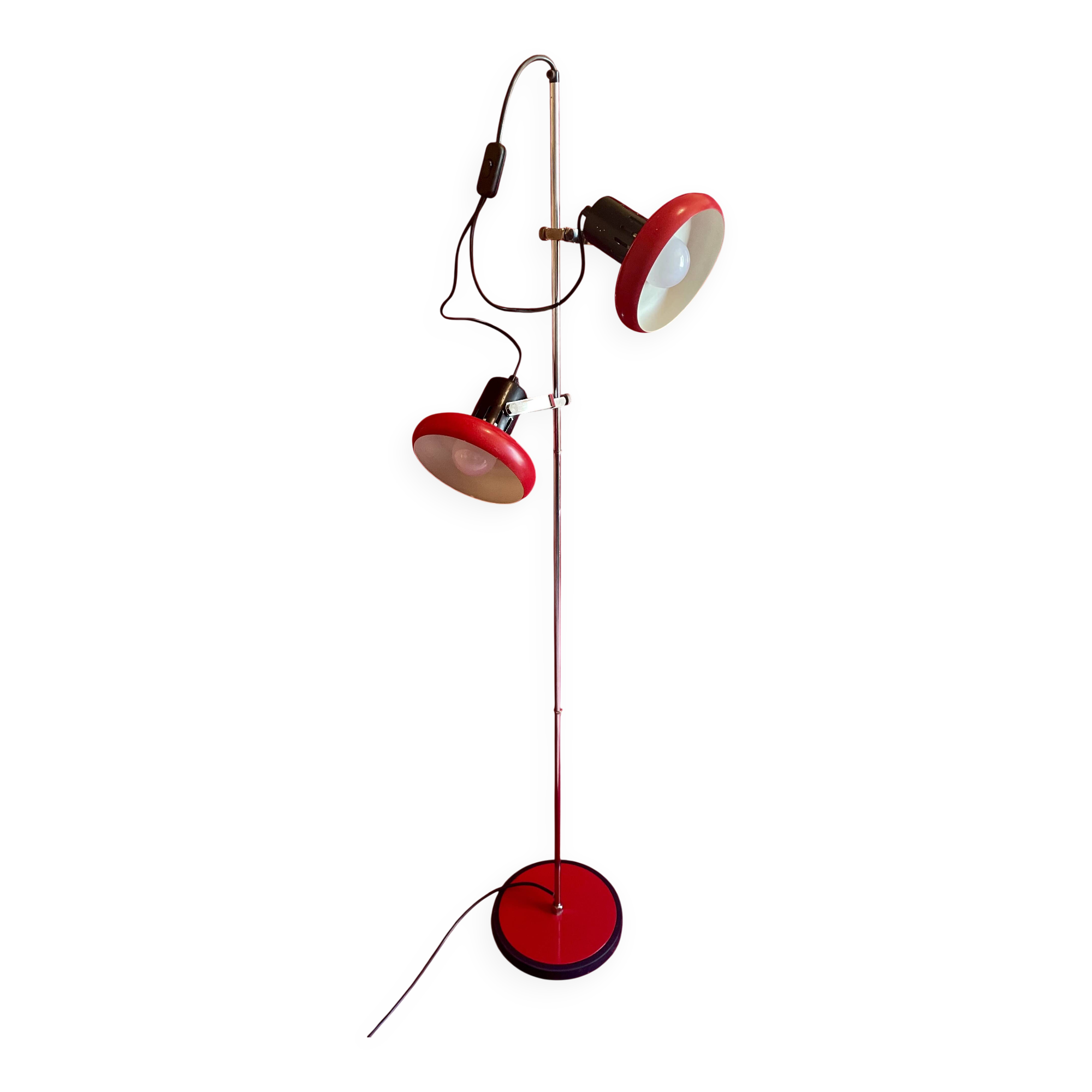 "Aluminor" Floor Lamp, Space Age, Vintage, 70s
