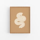 Abstract object giclee print, 50x70cm