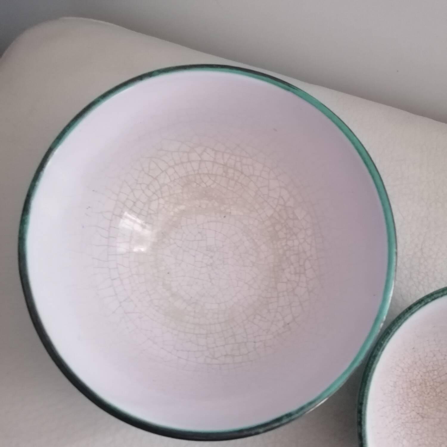 Bowl and cup signed Robert Picault Valauris