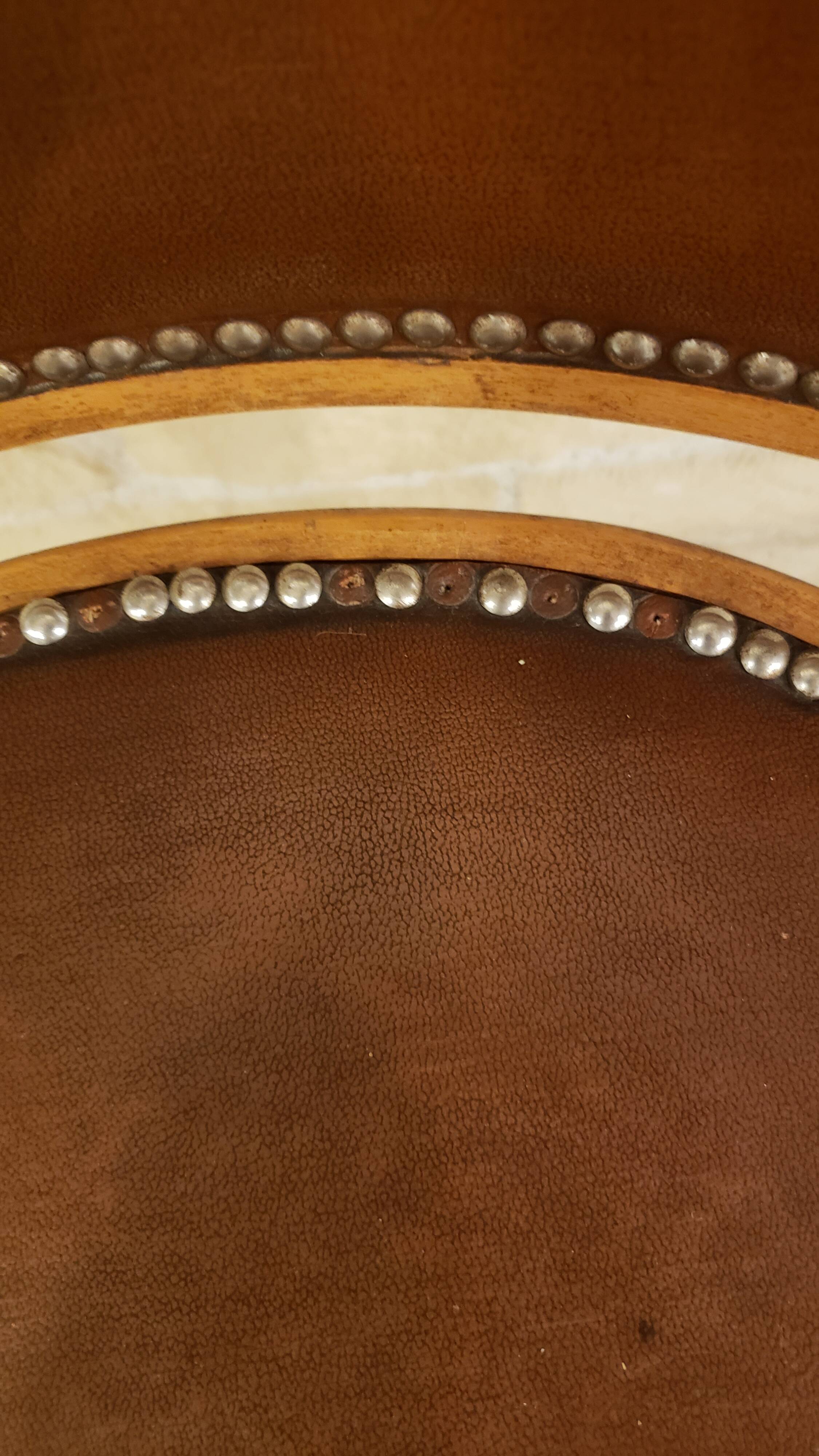 Baumann faux leather office chair