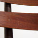 Model 178 teak dining chairs by johannes andersen for bramin