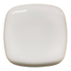 Square white opaline wall ceiling light 1960s 1970s