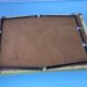Vintage folding breakfast tray in gilded rosewood 50x40