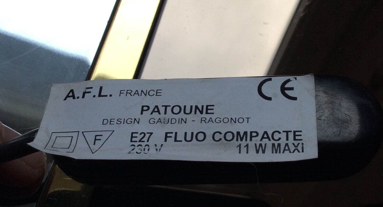 Lampe articulée Patoune design Gaudin & Ragonot