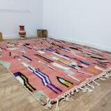 Handmade Moroccan Berber rug 290 X 237 CM