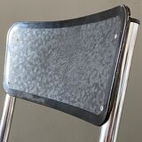 Set of 5 Meurop stacking chairs C59 by Pierre Guariche