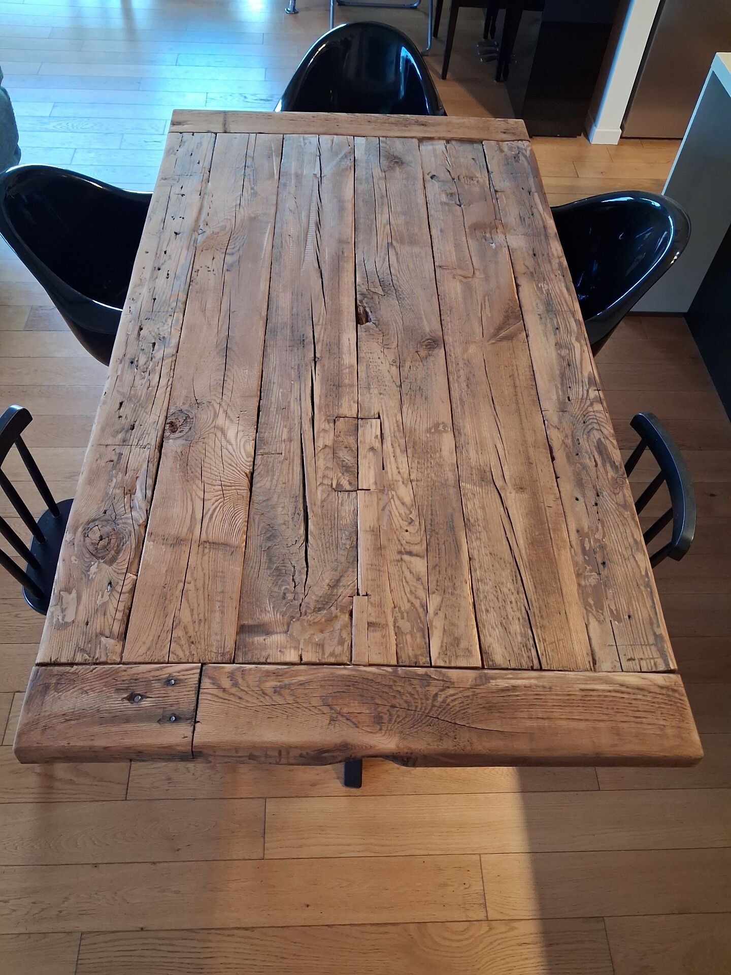 Table ancienne salon/salle à manger 1m75 x 1m