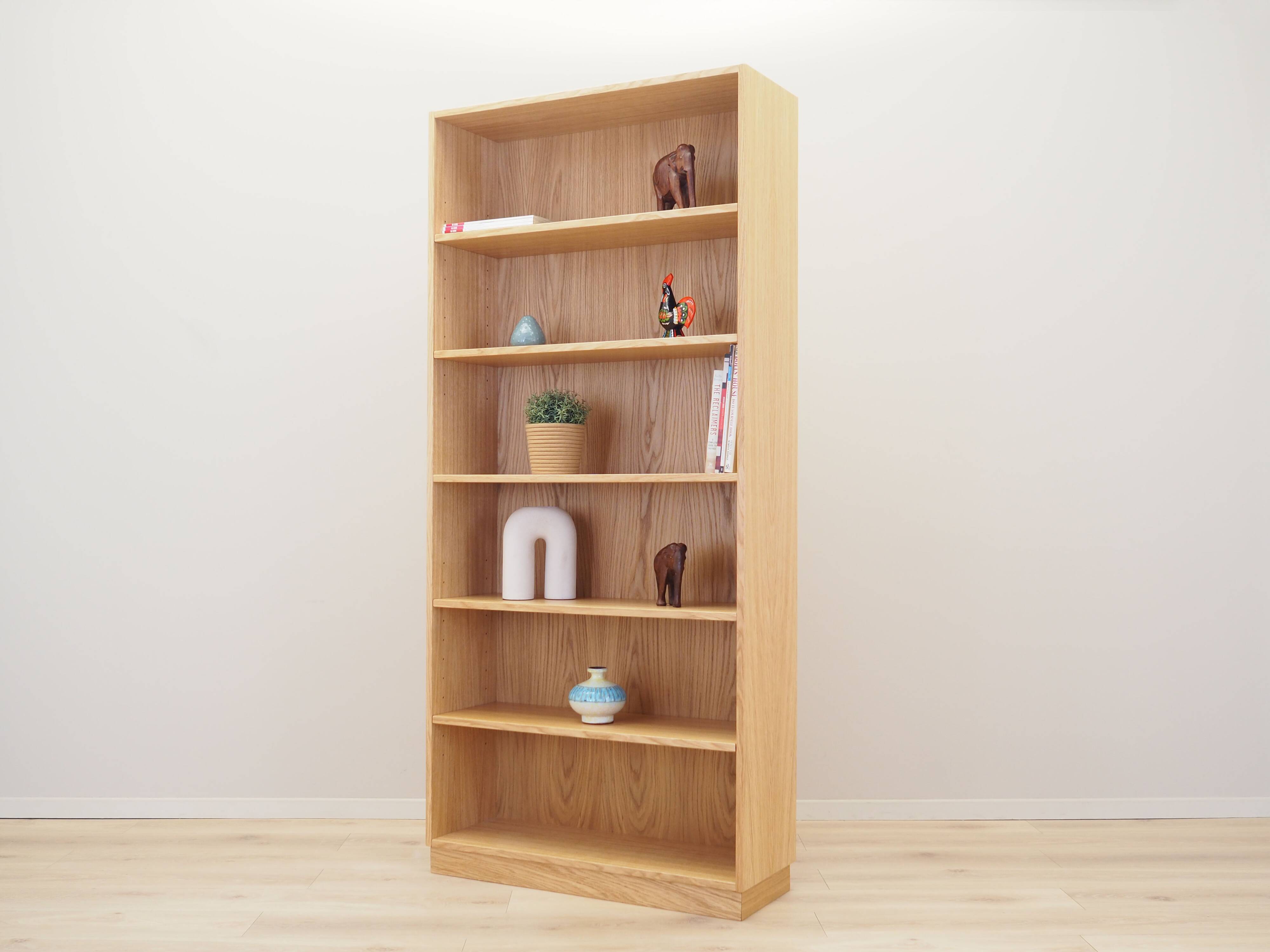 Oak bookcase, Danish design, 1990s, production: Denmark