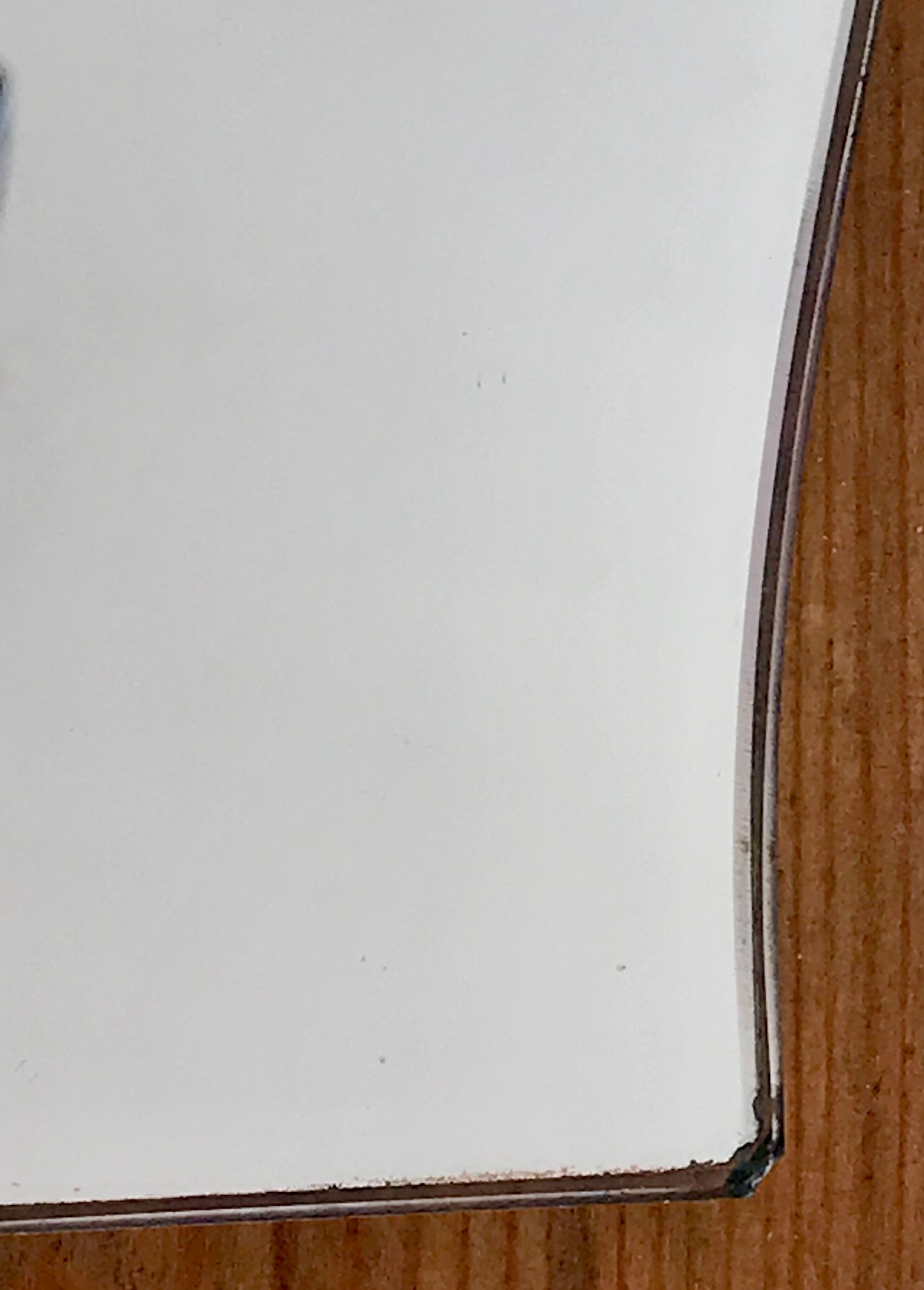 Mirror shape free vintage 66 X 47cm