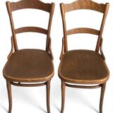 Rare set of Thonet-Mundus antique chairs, circa 1920 – elegance of Viennese Secession in bent wood.