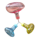 Lot de 3 patère Bubble, La petite Friture