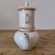 Vintage porcelain teapot from the Auteuil porcelain factory.