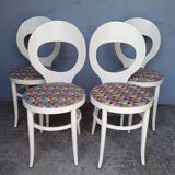 Baumann 4 chairs seagull vintage design