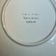 Set of 5 deep plates 21 cm in earthenware from MBFA Pornic model diff.