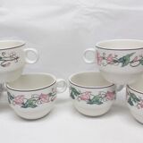 Lot 6 chocolate cups Villeroy and Boch Palermo cardboard