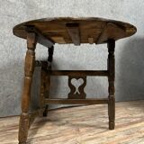 18th century solid wood winegrower's table