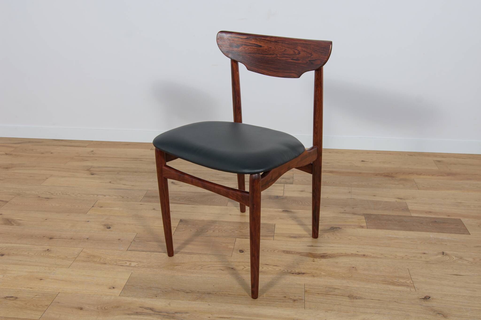 Chaises mid-century en palissandre, danemark, set de 4