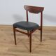 Chaises mid-century en palissandre, danemark, set de 4