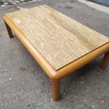 Table basse architonic en travertin