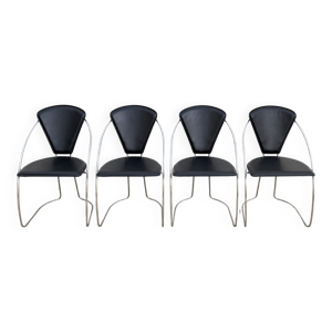 lot de 4 chaises vintage