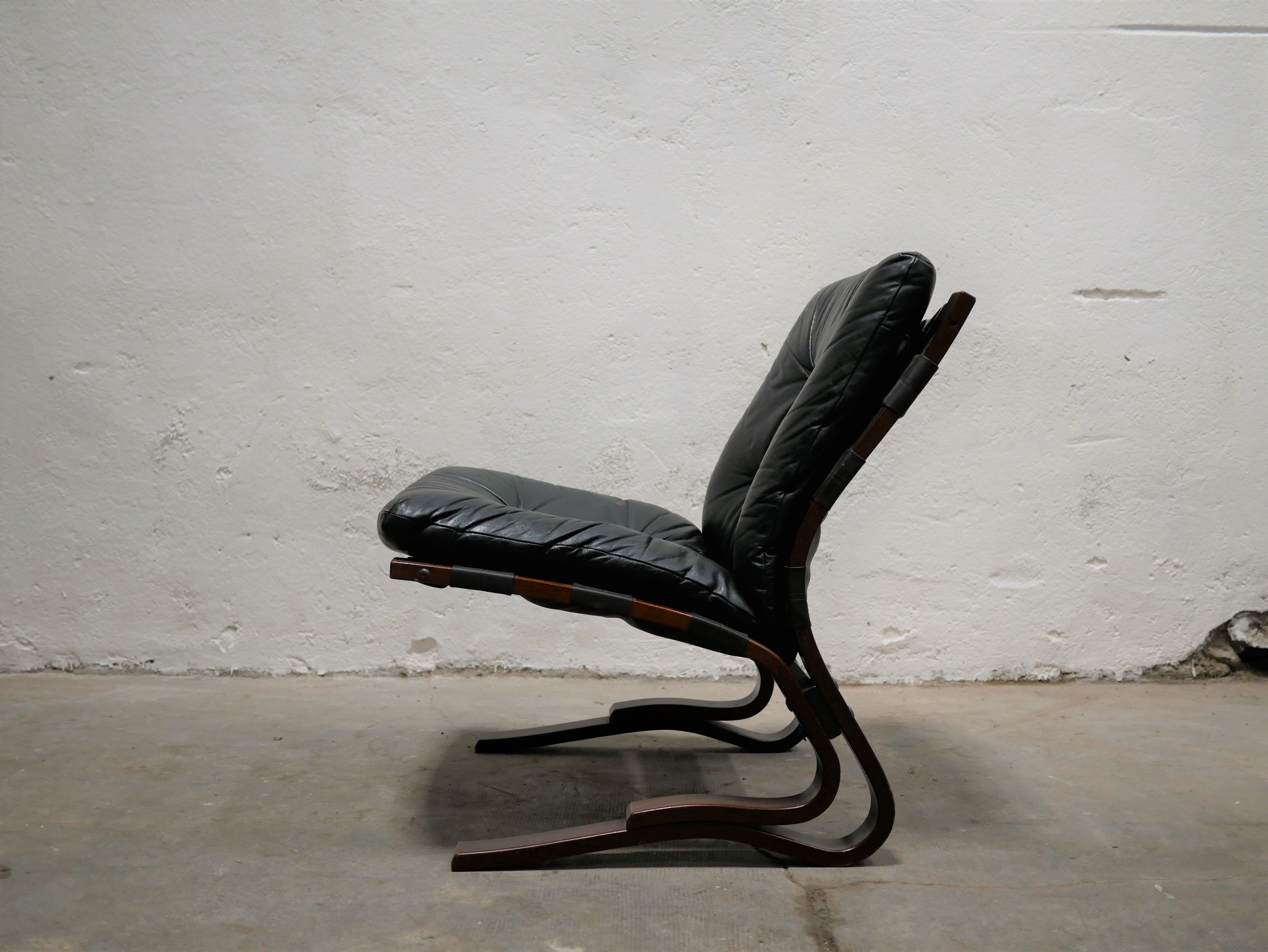 Scandinavian armchair by E. and N. Solheim for Rybo Rykken editions