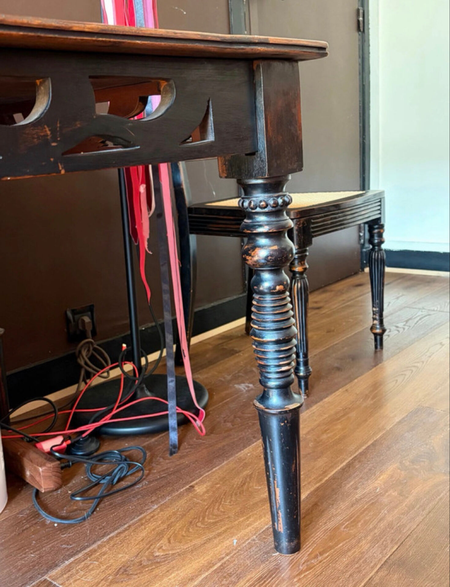 Table and chairs