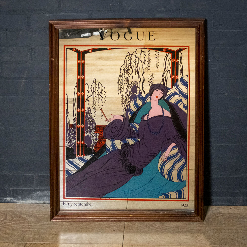 Art Deco Vogue advertising mirrors