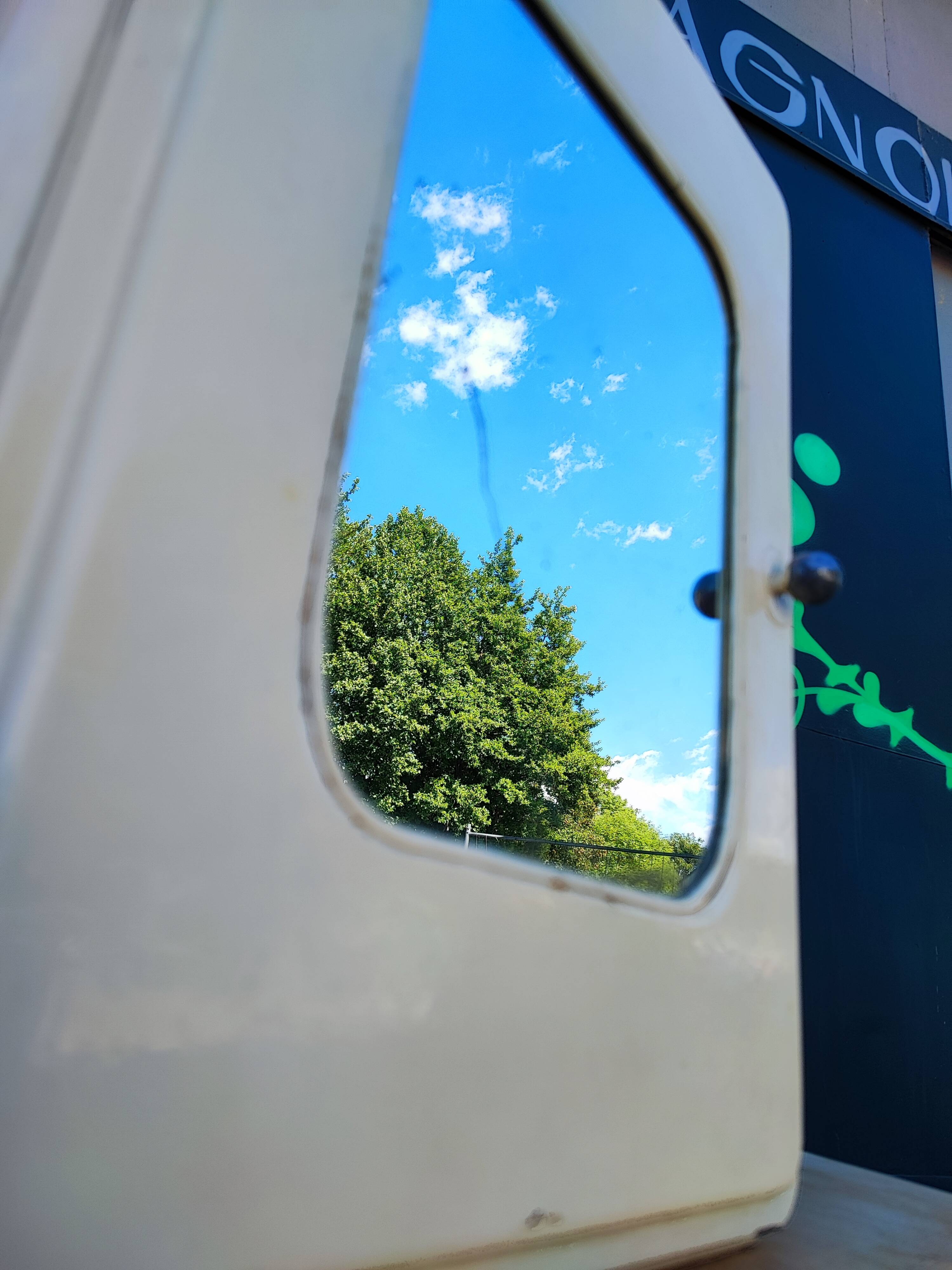 Metal medicine cabinet mirror