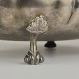 Vintage silver-plated bread basket, Italy, 1950s