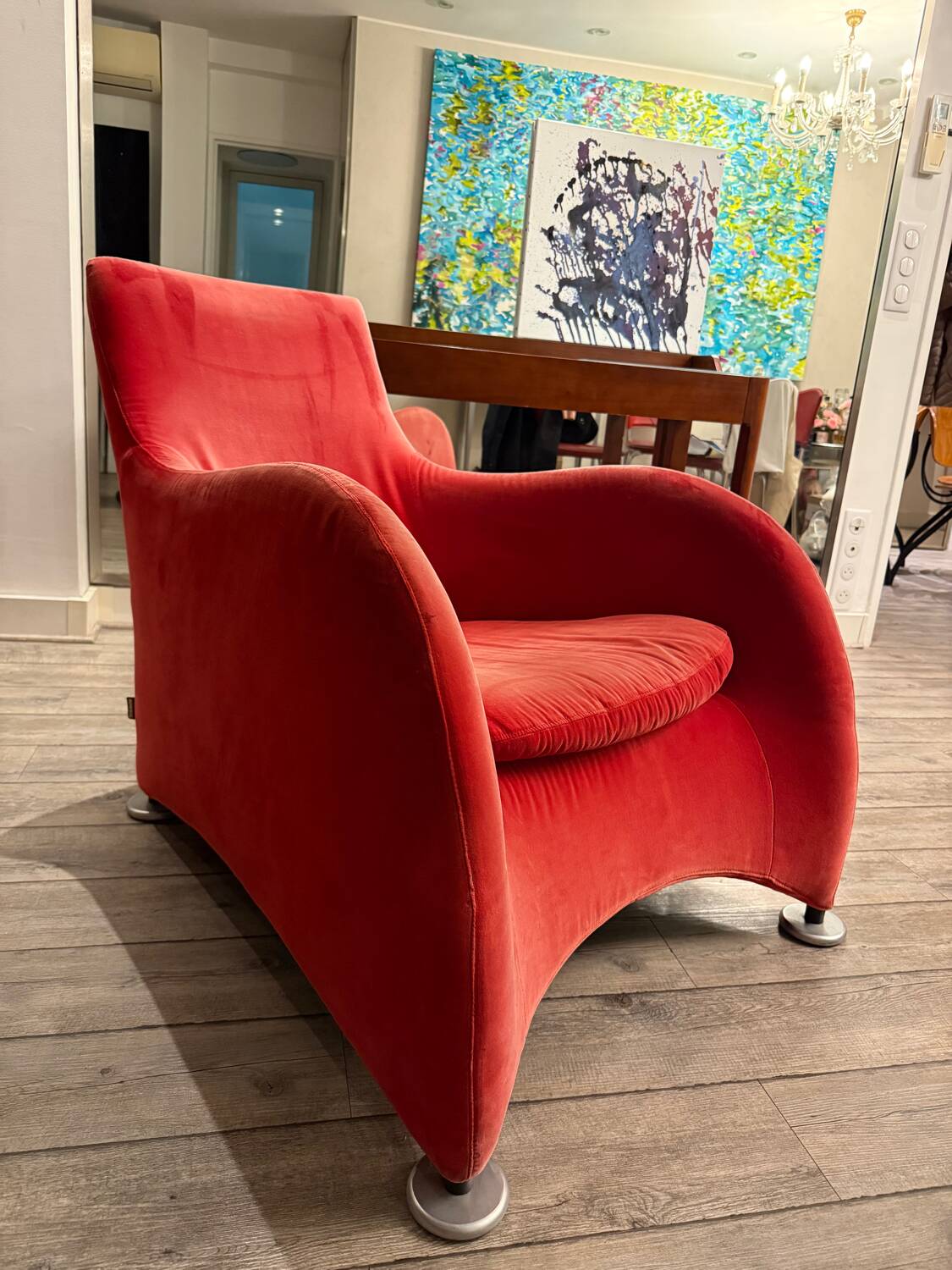 2 Loge armchairs for Montis