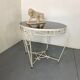 Table d'appoint vintage en fer forgé du milieu du siècle, années 1950