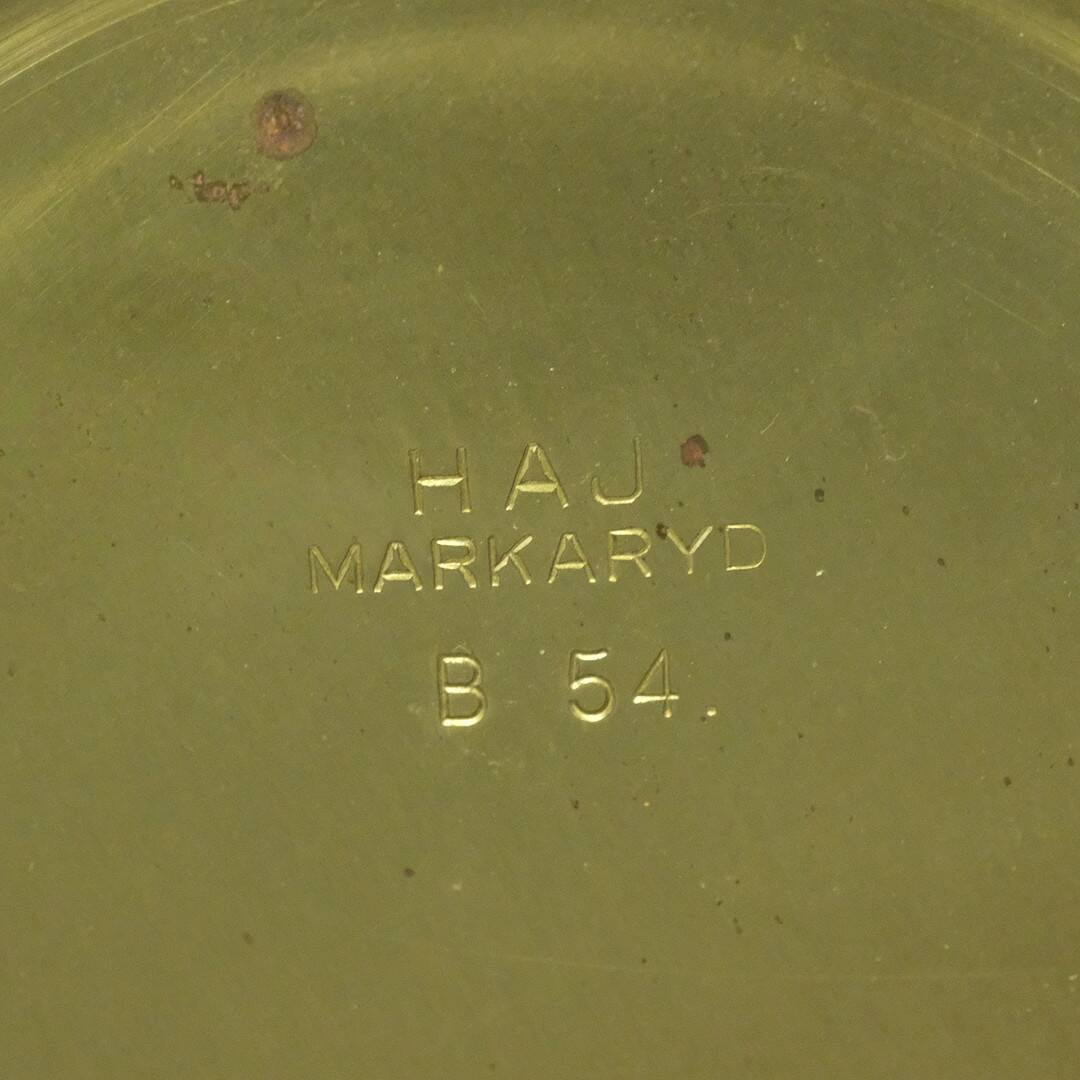 Hans-Agne Jakobsson - Desk lamp "B 54" teak and brass - Sweden 1950