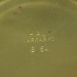 Hans-Agne Jakobsson - Desk lamp "B 54" teak and brass - Sweden 1950