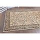 Vintage Turkish Oushak Handmade Wool Cotton Beige Area Rug 119x213