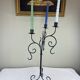 Large iron chandelier