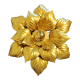 Applique feuilles dorée