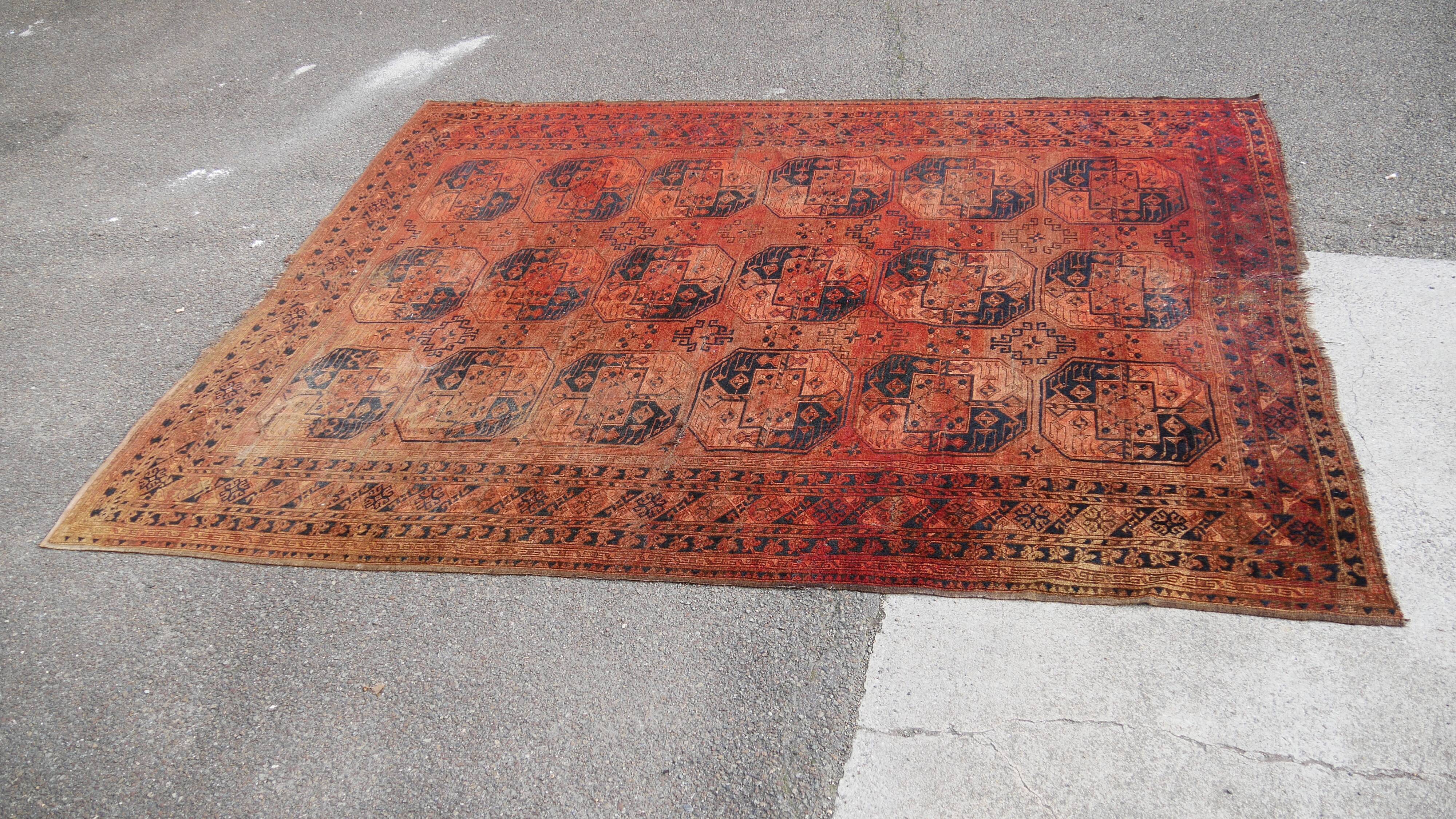 Afghan carpet ersari  285 x  225 cm