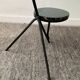Vintage metal tripod plant holder and formica 60s
