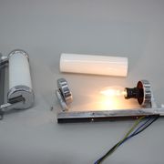 Set of Two Bauhaus Wall Lamps, Czechoslovakia, 1930s