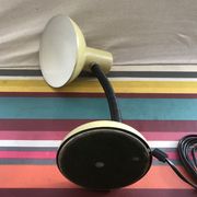 Lampe d'atelier beige, années 70
