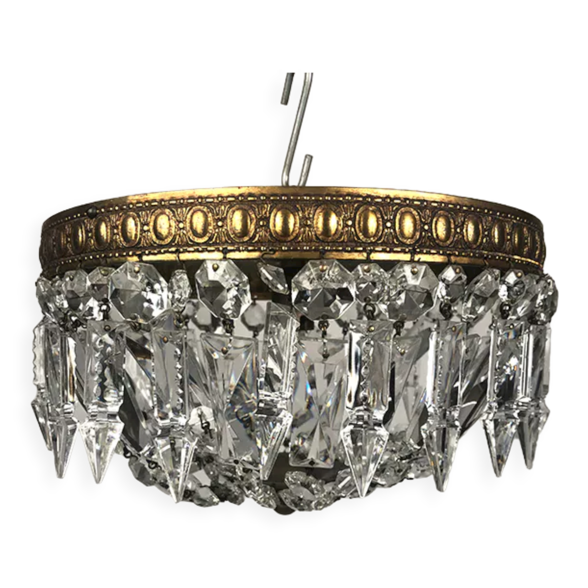 Louis XVI style tassel ceiling lamp