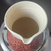Vintage ceramic pitcher by Accolay