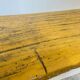 Banc hongrois patiné moutarde