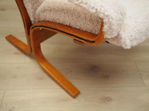 Fauteuil lounge, design norvégien, années 1970, designer : Ingmar Relling, fabricant : Westnofa